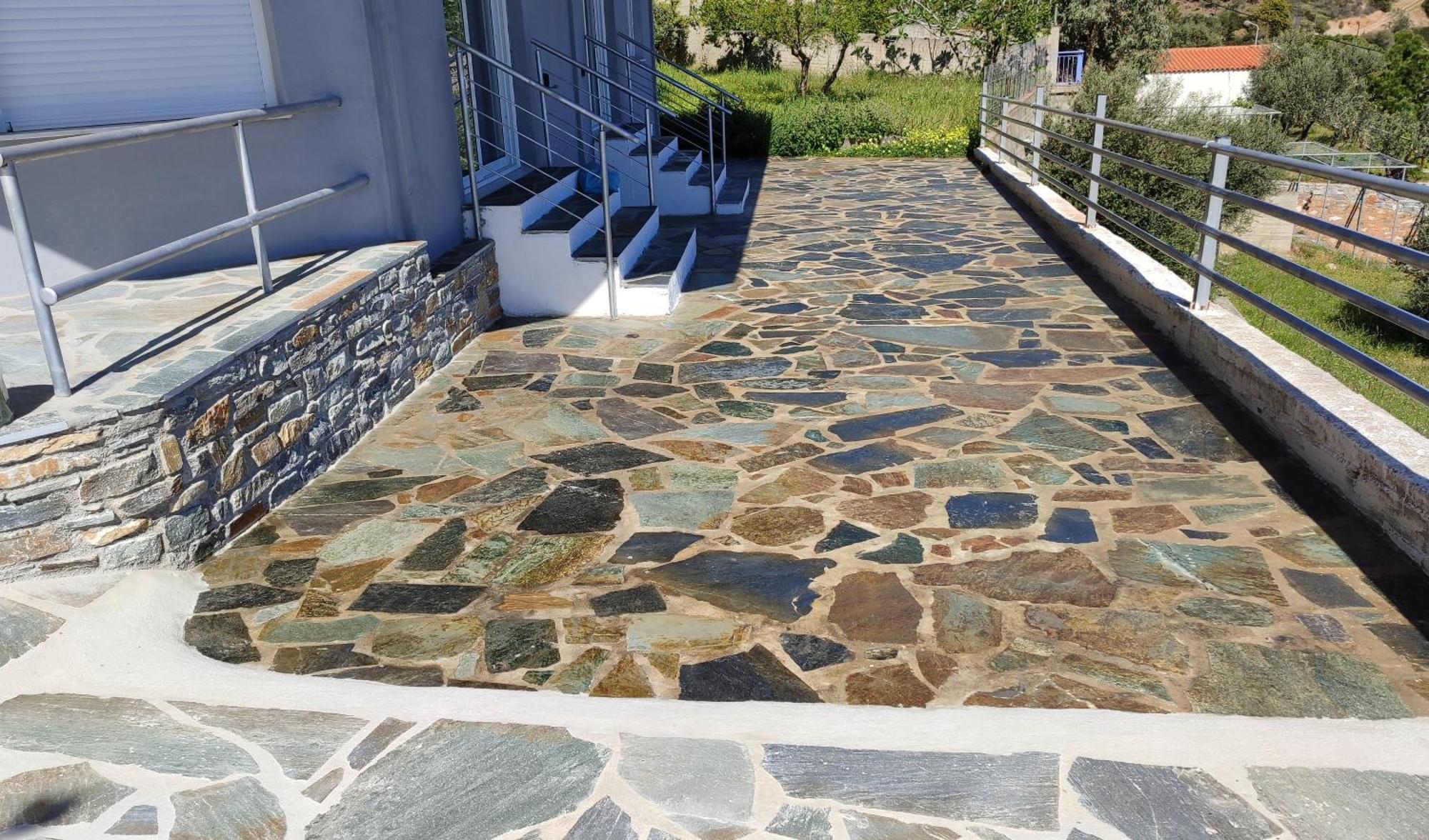Aegean Beachfront Petriai Экстерьер фото