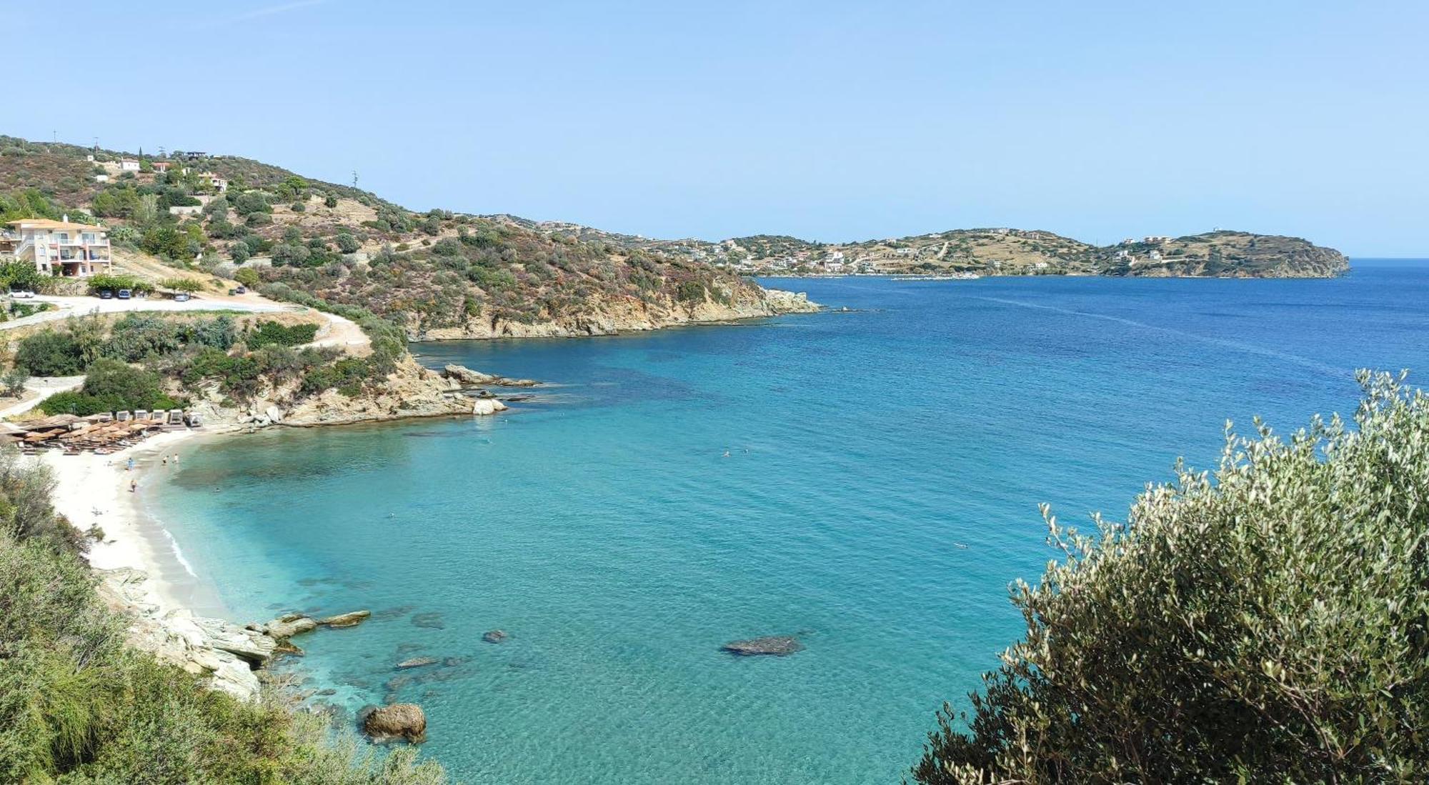 Aegean Beachfront Petriai Экстерьер фото