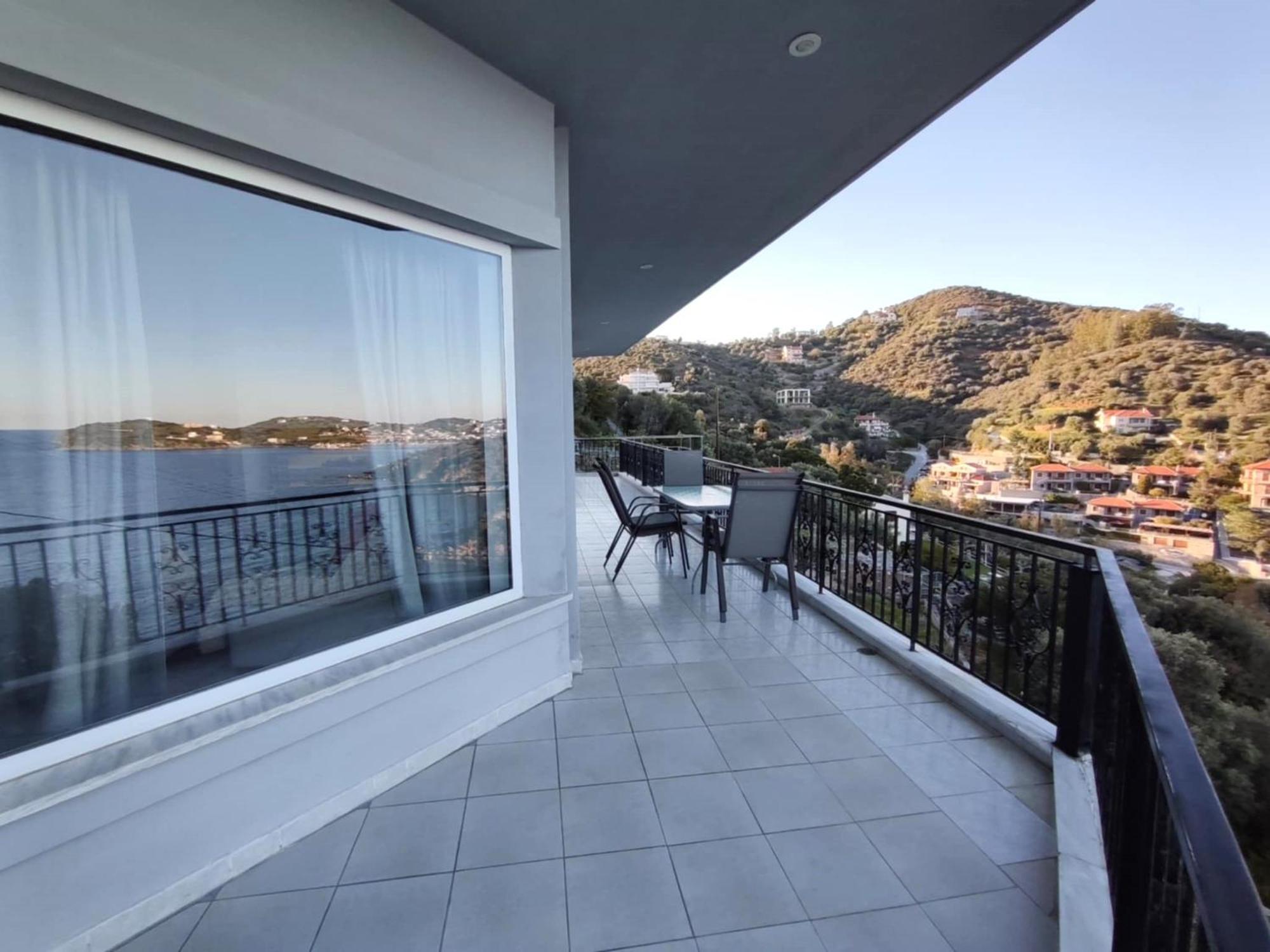 Aegean Beachfront Petriai Экстерьер фото